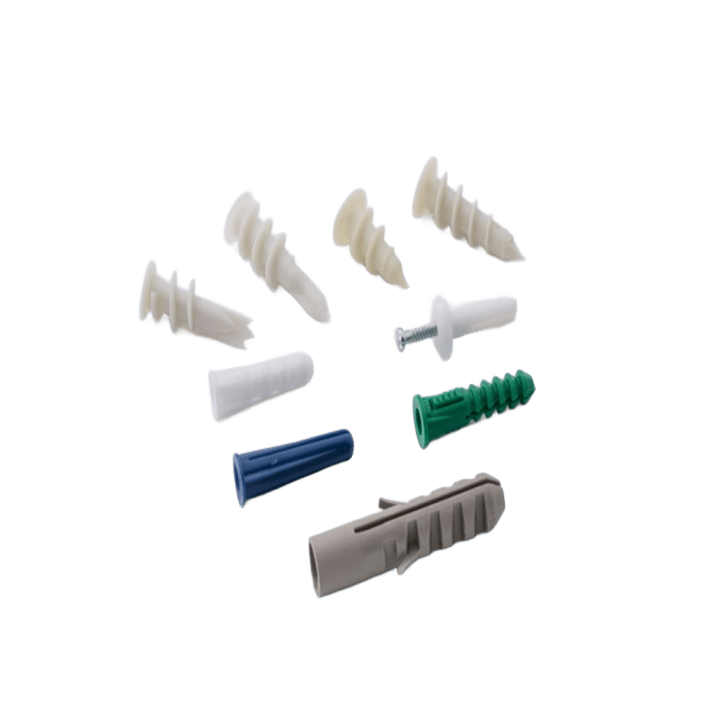 Plastic wall plug